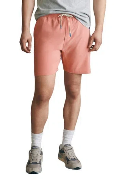 Faherty Shorelite Performance Swim Trunks In Faded Flag