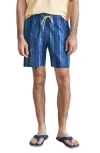 Faherty Shorelite Performance Swim Trunks In Icy Waters Ombre
