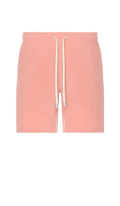 Faherty Shorelite Swim Trunk In Coral