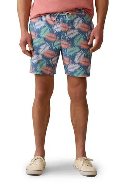 Faherty Shorelite Swim Trunks In Blue