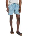 Faherty Shorelite Performance Swim Trunks In Blue