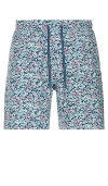 Faherty Shorelite Performance Swim Trunks In Seafoam Beach