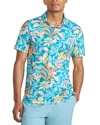 Faherty Shorelite Short-sleeve Tech Polo Shirt In Blue