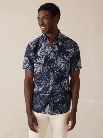 Faherty Short-sleeve Breeze Shirt
