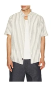 Faherty Breeze Shirt Moonlight Stripe In Multi