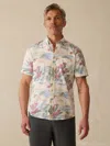 Faherty Short-sleeve Breeze Shirt In Molokai Scenic Tropical