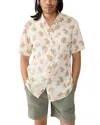 Faherty Breeze Linen-blend Shirt In Green