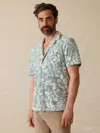 Faherty Short-sleeve Cabana Towel Terry Shirt