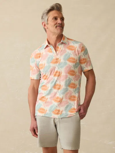 Faherty Short-sleeve Movement&trade; Pique Polo Shirt