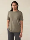 Faherty Whitewater Sweatshort In Olive Pine Feeder