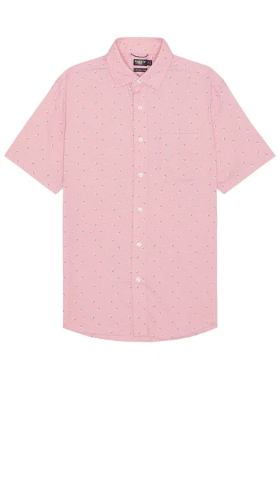 Faherty Short Sleeve Movement Shirt In Prairie Floral