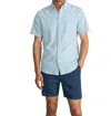 Faherty Short-sleeve Stretch Playa Shirt In South Pacific Geo In Multi
