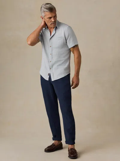 Faherty Short-sleeve Breeze Shirt In Multi