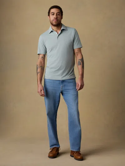Faherty Short-sleeve Movement&trade; Pique Polo Shirt In Green
