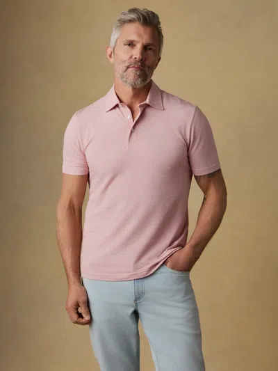 Faherty Short-sleeve Movement&trade; Polo Shirt In Pink