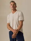 Faherty Short-sleeve Sweater Tee In Multi