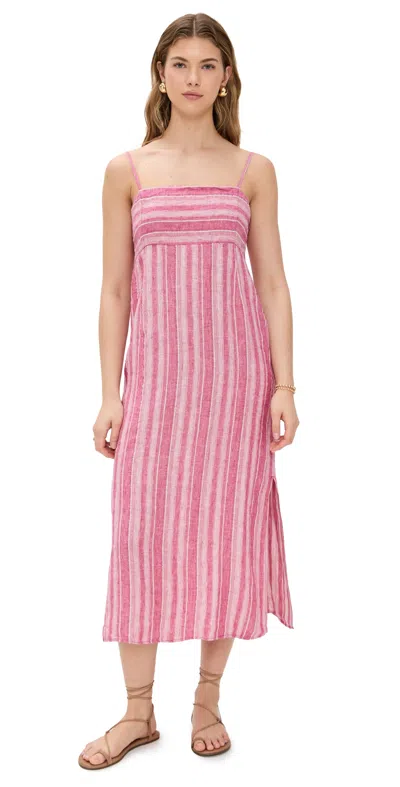 FAHERTY SIENNA DRESS GRANITA STRIPE