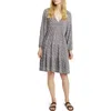 Faherty Sirene Dress In Navy Ditsy