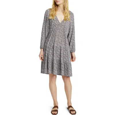 FAHERTY FAHERTY SIRENE FLORAL LONG SLEEVE DRESS