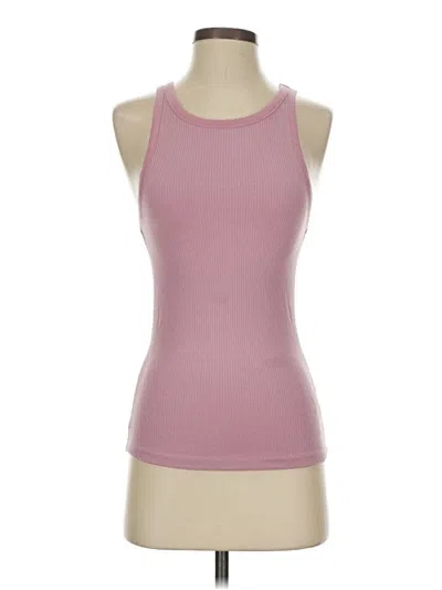 Pre-owned Faherty Sleeveless Top Pink Halter Neckline Tops