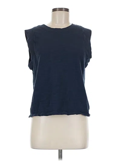 Pre-owned Faherty Sleeveless T-shirt In Blue