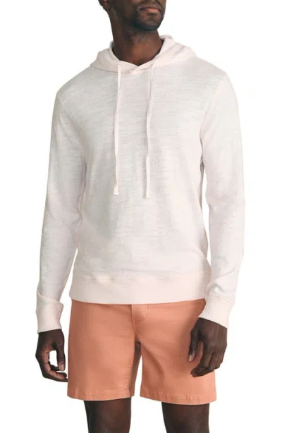 Faherty Slub Cotton Hoodie In Neutral