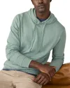 Faherty Sunwashed Slub Hoodie In Sage Creek