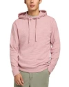 Faherty Slub Cotton Hoodie In Spring Quartz