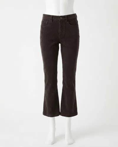 Faherty Soft Stretch Cord Flare Pants In Espresso In Brown