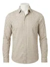 Faherty The Movement Stretch Cotton Blend Twill Button-up Shirt In Multi