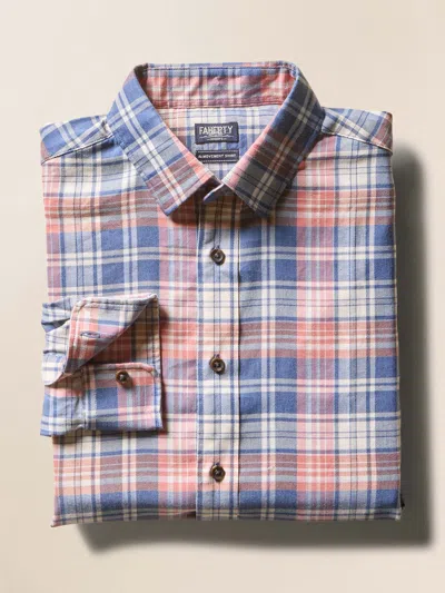 Faherty Soft Twill Movement Shirt In Multi