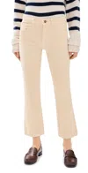 Faherty Stretch Terry Wide Leg Pants In Summer Sand