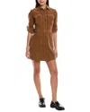 Faherty Softstretch Cord Michelle Dress In Brown