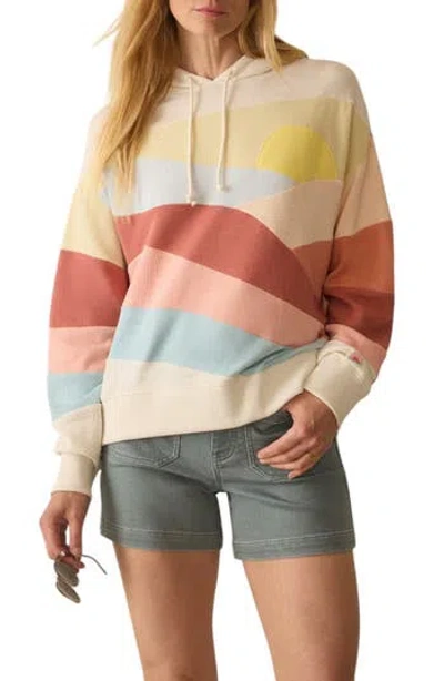 Faherty Soleil Canyon Hoodie In Multi