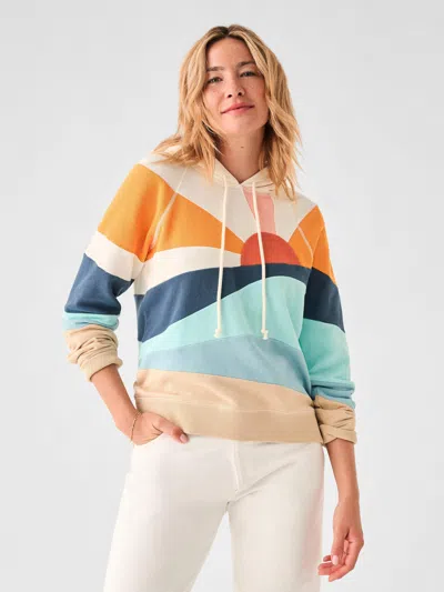 Faherty Soleil Hoodie In Multi