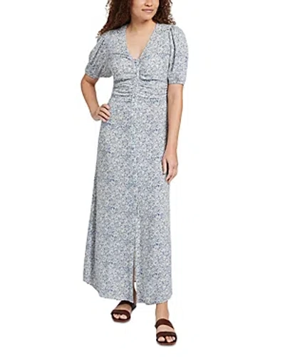 Faherty Sorrento Dress In Cream Imma Floral