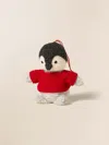 Faherty Steve The Penguin Ornament, Polyamide/merino Wool/alpaca In Multi