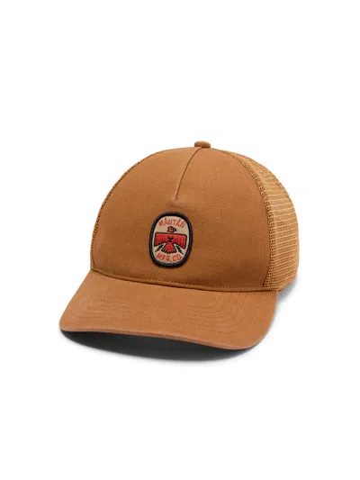 Faherty Steven Paul Judd Mautan Mfg Co Trucker Hat In Harvest Gold