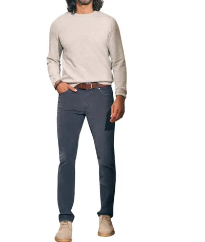 Faherty Stretch Cord 5-pocket Pants In Faded Navy In Blue