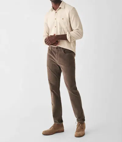 Faherty Stretch Cord 5-pocket Pants In Mountain Brown