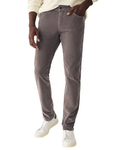 Faherty Stretch Corduroy Pant In Gray