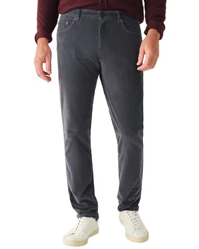 Faherty Stretch Corduroy Pant In Black