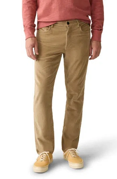 Faherty Stretch Corduroy Pants In Brown