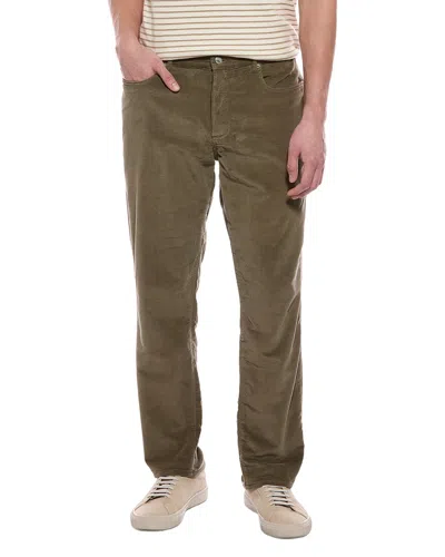 Faherty Stretch Corduroy Trouser In Green