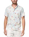Faherty Breeze Short Sleeve Button-up Shirt