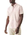 Faherty Stretch Playa Shirt In Gold