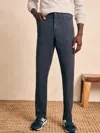 Faherty Stretch Terry 5-pocket Athletic Fit Pants In Navy
