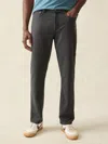 Faherty Stretch Terry 5-pocket Athletic Fit Pants In Onyx Black