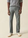 Faherty Stretch Terry 5-pocket Athletic Fit Pants In Slate