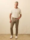 Faherty Stretch Terry 5-pocket Pants In Brown
